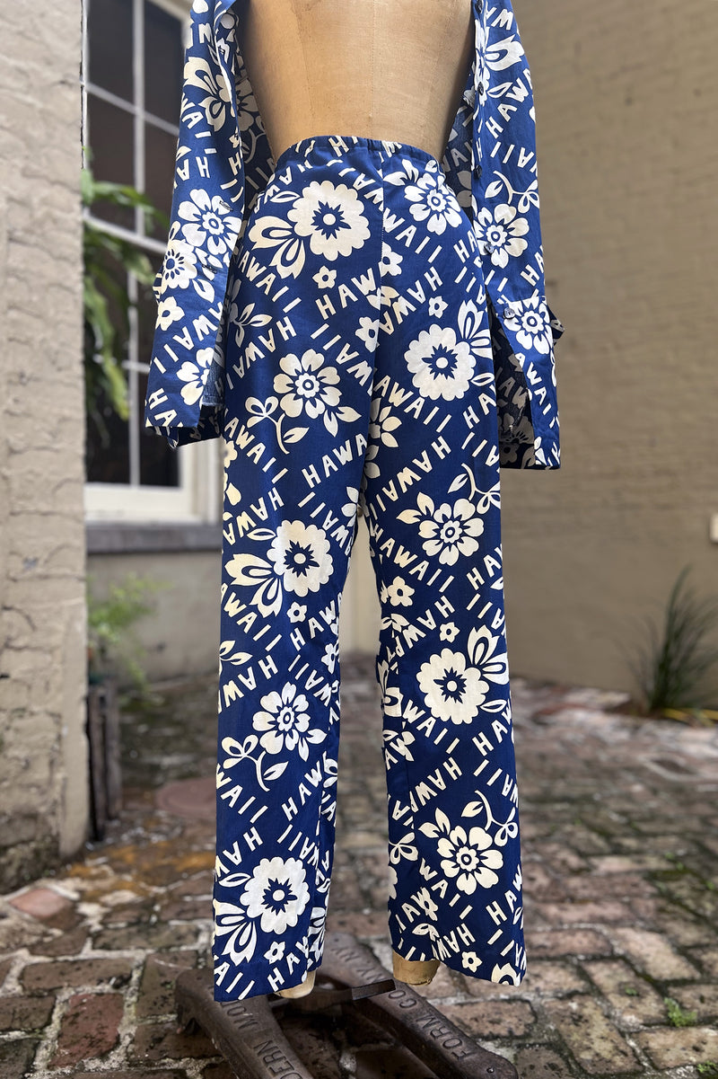 Vintage 1960s Hawaii Two-Piece Set