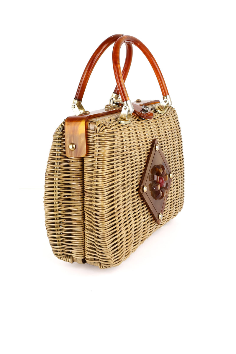 Vintage Wicker Purse